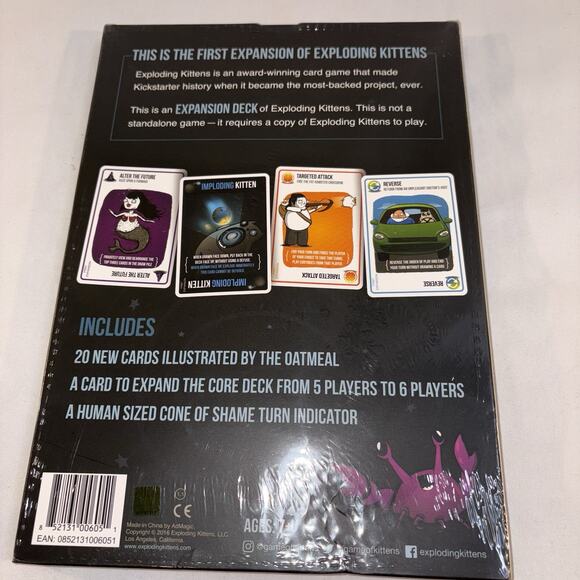 Imploding Kittens First Expansion Kit Of Exploding Kittens Card Game Sealed NEW - Picture 3 of 3